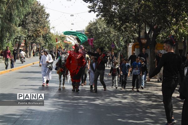 آیین خیمه سوزی در شیراز