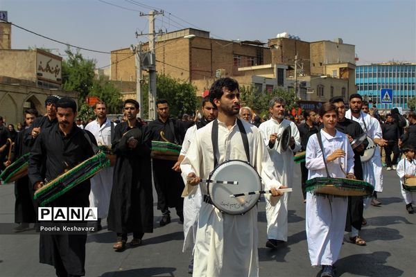 آیین خیمه سوزی در شیراز