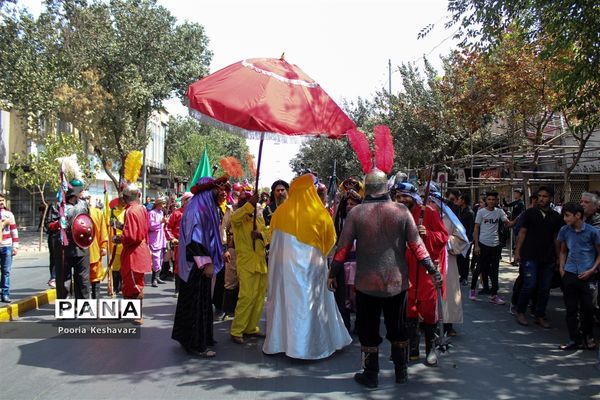 آیین خیمه سوزی در شیراز