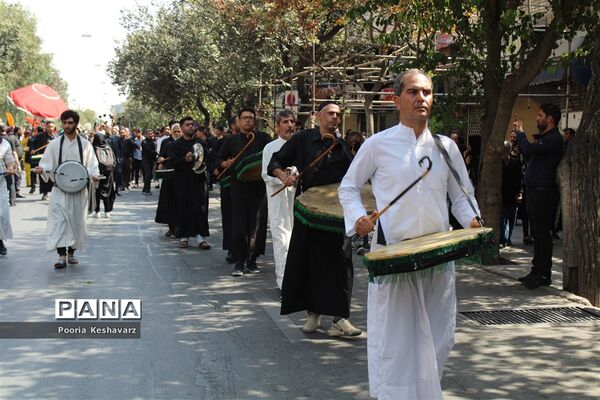 آیین خیمه سوزی در شیراز