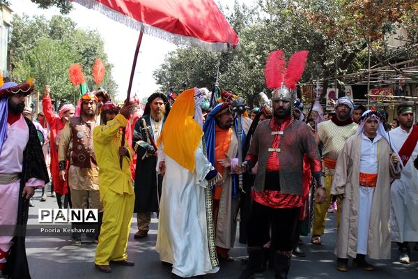 آیین خیمه سوزی در شیراز