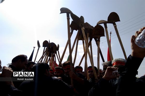 مراسم بیل زنی درشهرستان خوسف