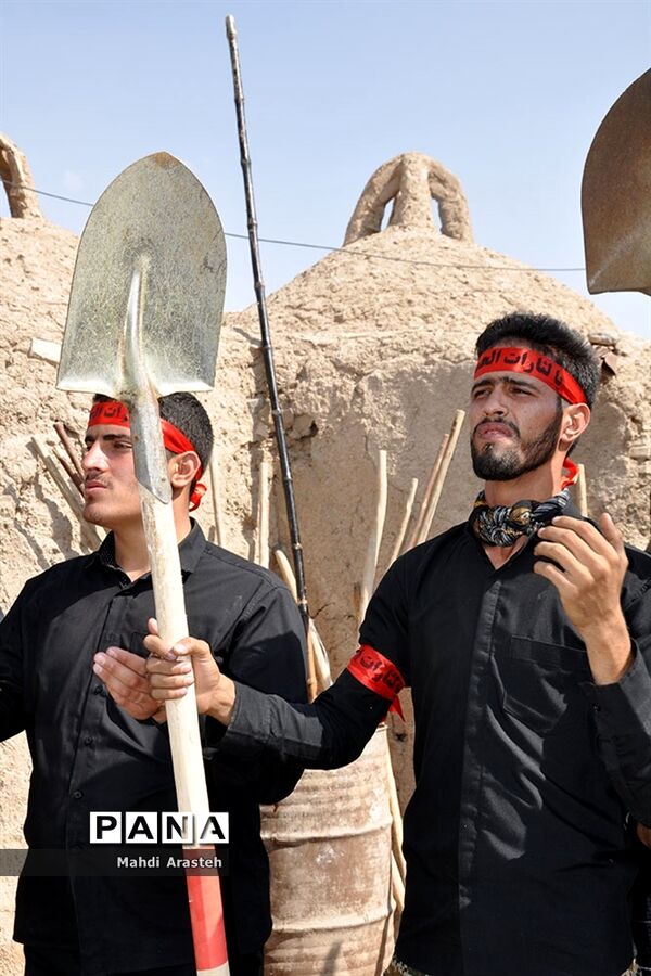 مراسم بیل زنی درشهرستان خوسف