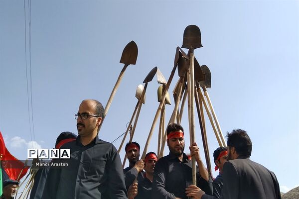 مراسم بیل زنی درشهرستان خوسف