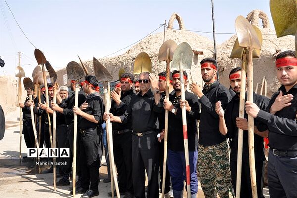مراسم بیل زنی درشهرستان خوسف