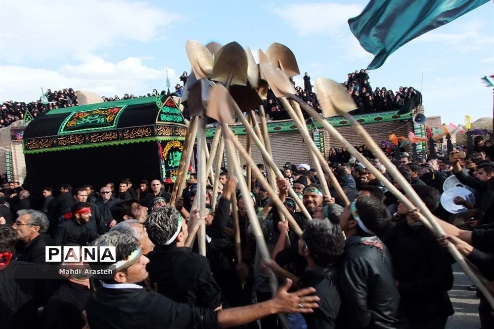 مراسم بیل زنی درشهرستان خوسف