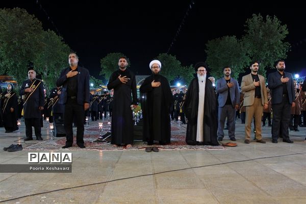 شام غریبان در حرم مطهر شاهچراغ(ع)