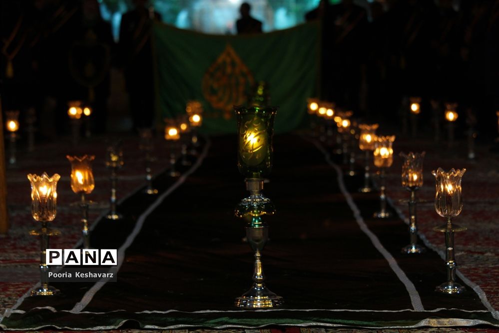 شام غریبان در حرم مطهر شاهچراغ(ع)