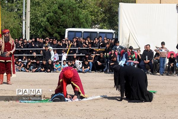 مراسم شبیه خوانی  در محله شنب قازان تبریز