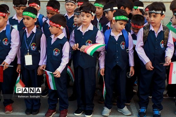 مراسم آغاز سال تحصیلی غنچه ها و شکوفه های امید