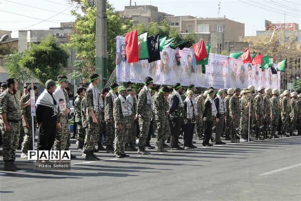 رزمایش یاوران ولایت،خادمان امنیت  در شهرقدس