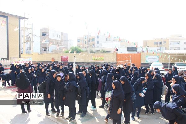 آغاز سال تحصیلی جدید در هنرستان نمونه ریحانه شهرستان بوشهر