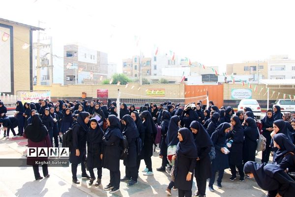آغاز سال تحصیلی جدید در هنرستان نمونه ریحانه شهرستان بوشهر