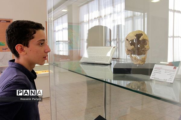 بازدید دانش آموزان از موزه ملی ایران