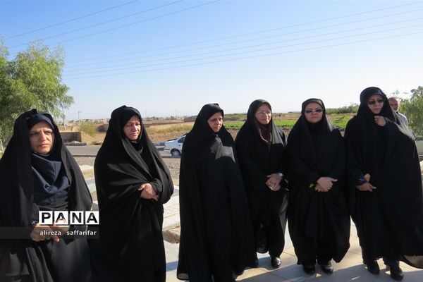 تجدید میثاق فرهنگیان اردستانی با شهدا