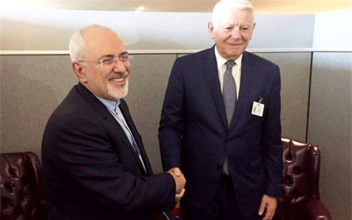 دیدار ظریف با وزیران امور خارجه رمانی، پاراگوئه و اسلوونی