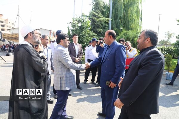 تجلیل از آتش‌نشانان ساری