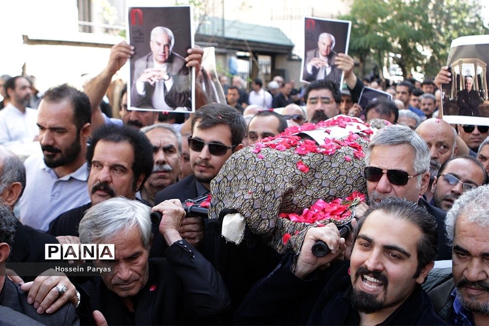 تشییع پیکر مرحوم یدالله صمدی
