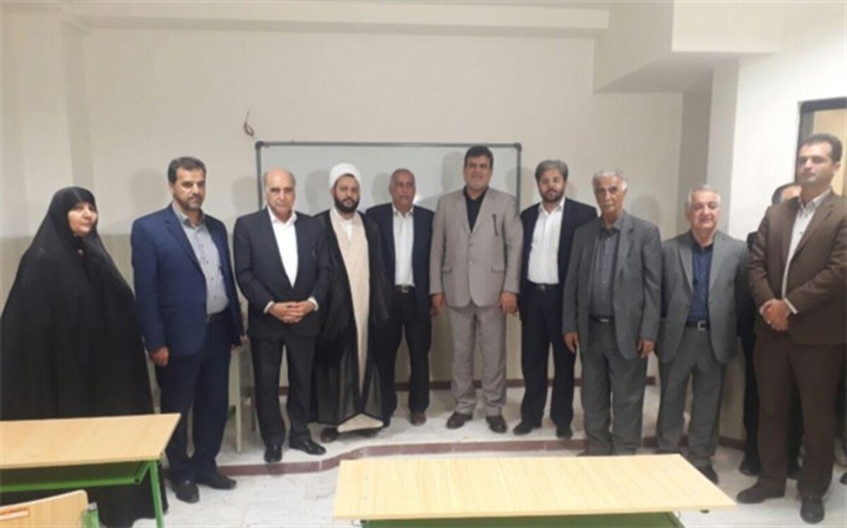 افتتاح یک باب مدرسه خیرساز در فشافویه