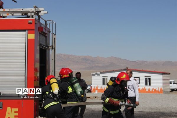 آیین افتتاح سایت آموزشی تخصصی سازمان آتش نشانی و خدمات ایمنی شهرداری بیرجند