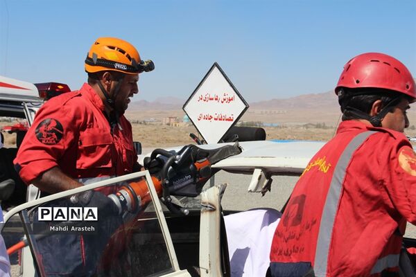 آیین افتتاح سایت آموزشی تخصصی سازمان آتش نشانی و خدمات ایمنی شهرداری بیرجند