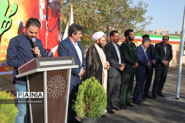 مراسم تجلیل از آتش نشانان فشافویه