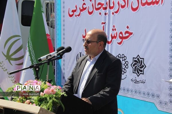 پایان دوره نخست  توردوچرخه سواری  ایران-آذربایجان در ارومیه