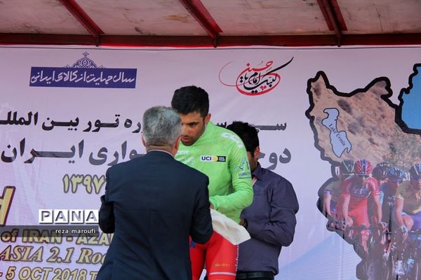 پایان دوره نخست  توردوچرخه سواری  ایران-آذربایجان در ارومیه