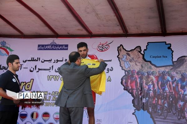 پایان دوره نخست  توردوچرخه سواری  ایران-آذربایجان در ارومیه