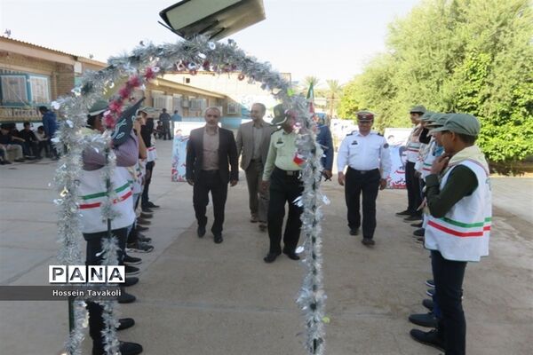 آیین بازگشایی مدارس درشهرستان طبس