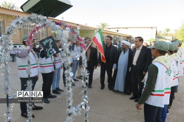 آیین بازگشایی مدارس درشهرستان طبس