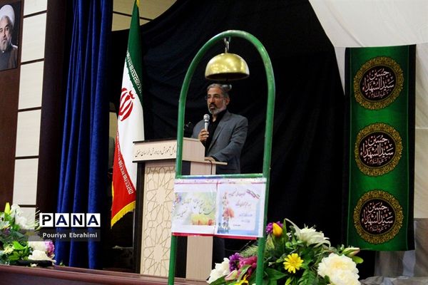 مراسم بازگشایی مدارس و نواختن زنگ مهر و مقاومت در شهرستان بیرجند