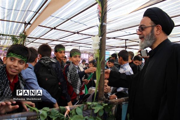 آیین آغاز سال تحصیلی جدید و  هفته دفاع مقدس در تبریز