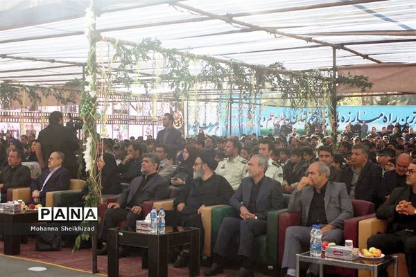 آیین آغاز سال تحصیلی جدید و  هفته دفاع مقدس در تبریز