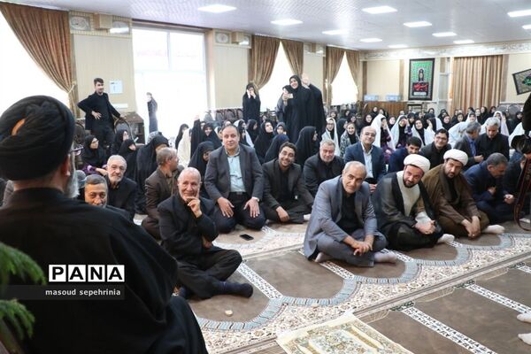 مراسم زنگ نماز در دبیرستان عفتیه تبریز