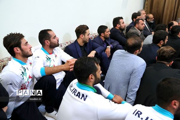 دیدارمدال‌آوران بازی‌های آسیایی اندونزی با رهبرمعظم انقلاب