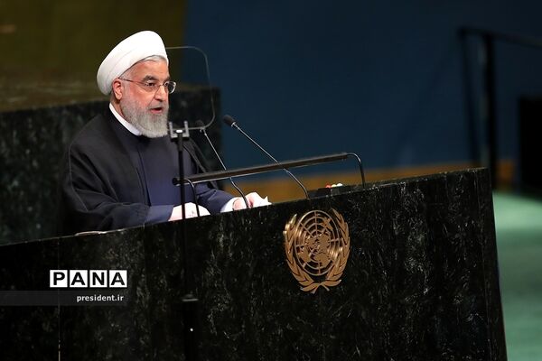 سخنرانی دکتر روحانی در اجلاس صلح برای بزرگداشت نلسون ماندلا