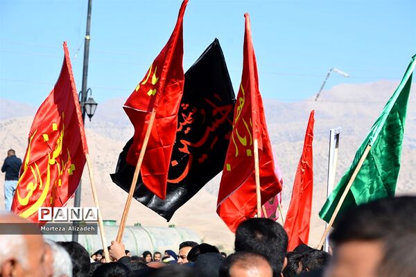 تشییع و خاکسپاری پیکر ۳ شهید حادثه تروریستی  اهوازدر باغملک