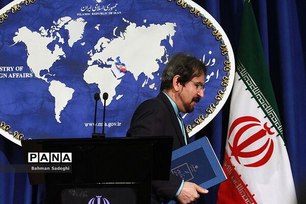 نشست خبری سخنگوی وزارت امورخارجه