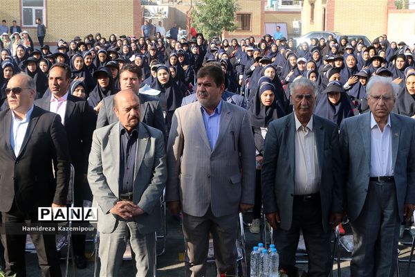 افتتاح آموزشگاه دخترانه فاطمه عرب در روستای قشلاق جیتو شهرستان قرچک