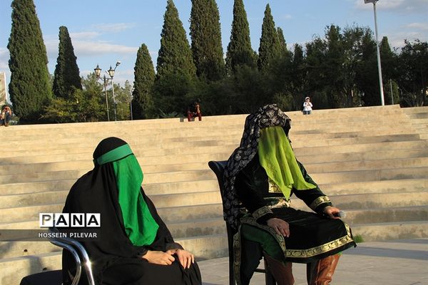 مراسم تعزیه خوانی در پارک توحید