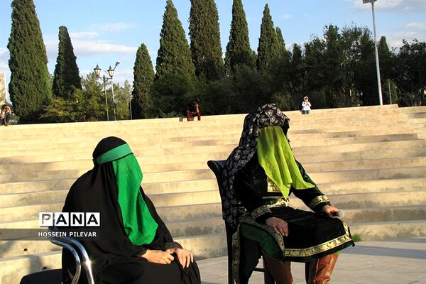 مراسم تعزیه خوانی در پارک توحید