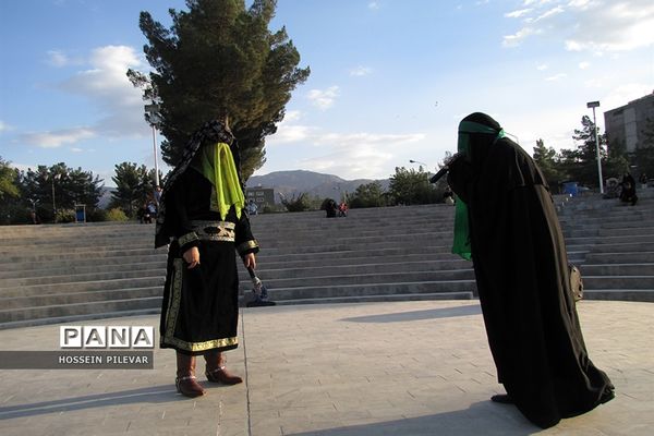 مراسم تعزیه خوانی در پارک توحید