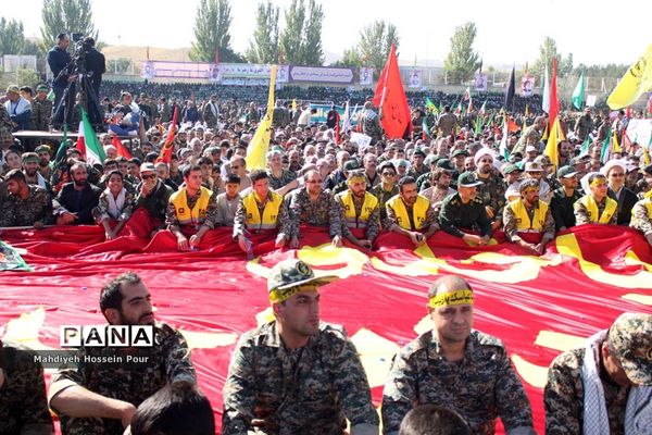 رزمایش اقتدار عاشورایی بسیج سپاهیان حضرت محمد رسول  الله (ص) در تبریز