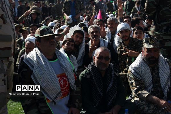رزمایش اقتدار عاشورایی بسیج سپاهیان حضرت محمد رسول  الله (ص) در تبریز