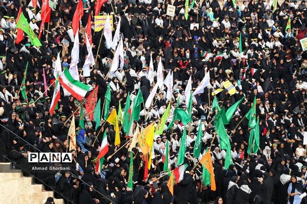 تجمع بزرگ بسیجیان مازندران