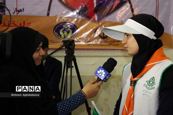 برگزاری آیین مهر عاطفه ها در ناحیه ۲ اهواز