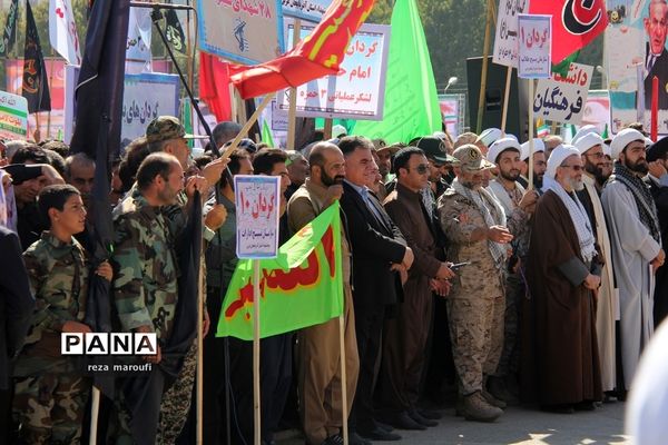 رزمایش  40 هزار نفری اقتدار بسیجیان آذربایجان غربی