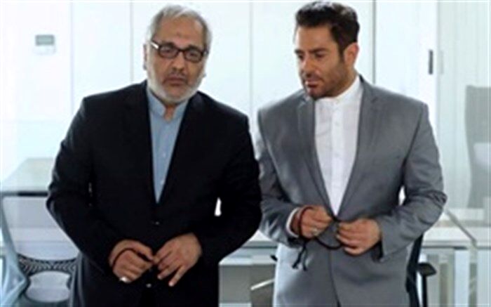 عکسی تازه از فیلم جدید مهران مدیری و رضا گلزار