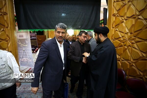 مراسم ختم پدر همسر وزیرآموزش و پرورش